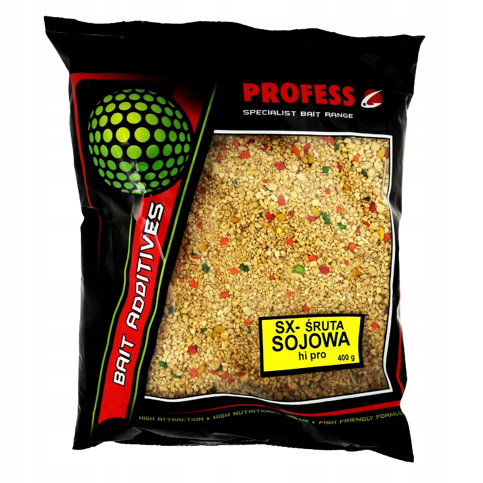 PROFESS Dodatek zanęta ŚRUTA SOJOWA - HI-PRO 400g
