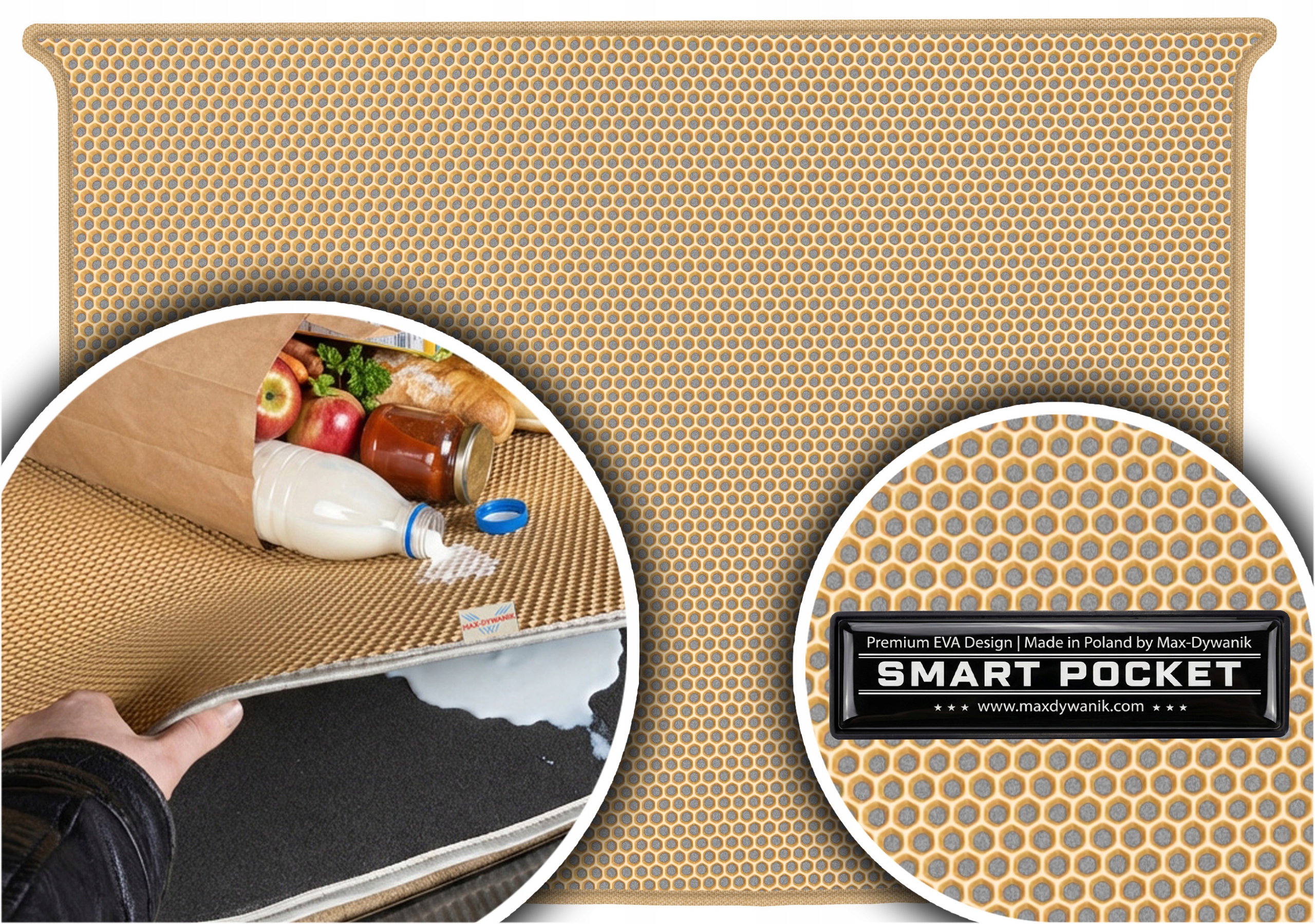 Citroen Berlingo I Kombivan 99-02 Vložka do batožinového priestoru Eva Smart Pocket Bežová