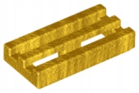 

Lego 2412b Pearl gold 1x2 grill Nowy 2szt