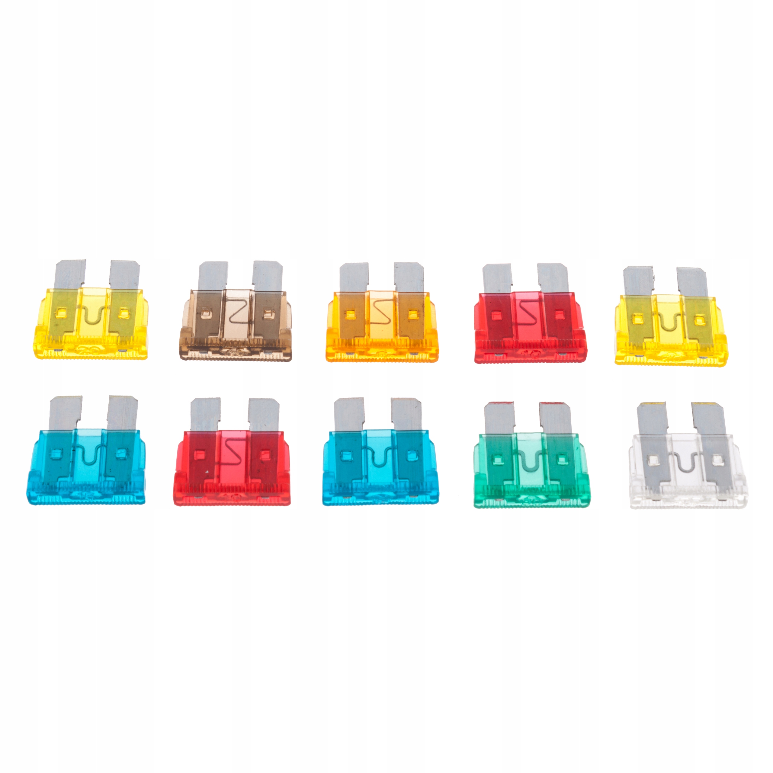 

Zestaw bezpieczników płytkowych MIDI 10szt.