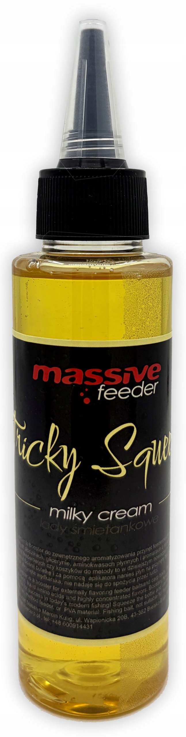 Booster Massive Tricky Squeezer Milky Cream 100ml
