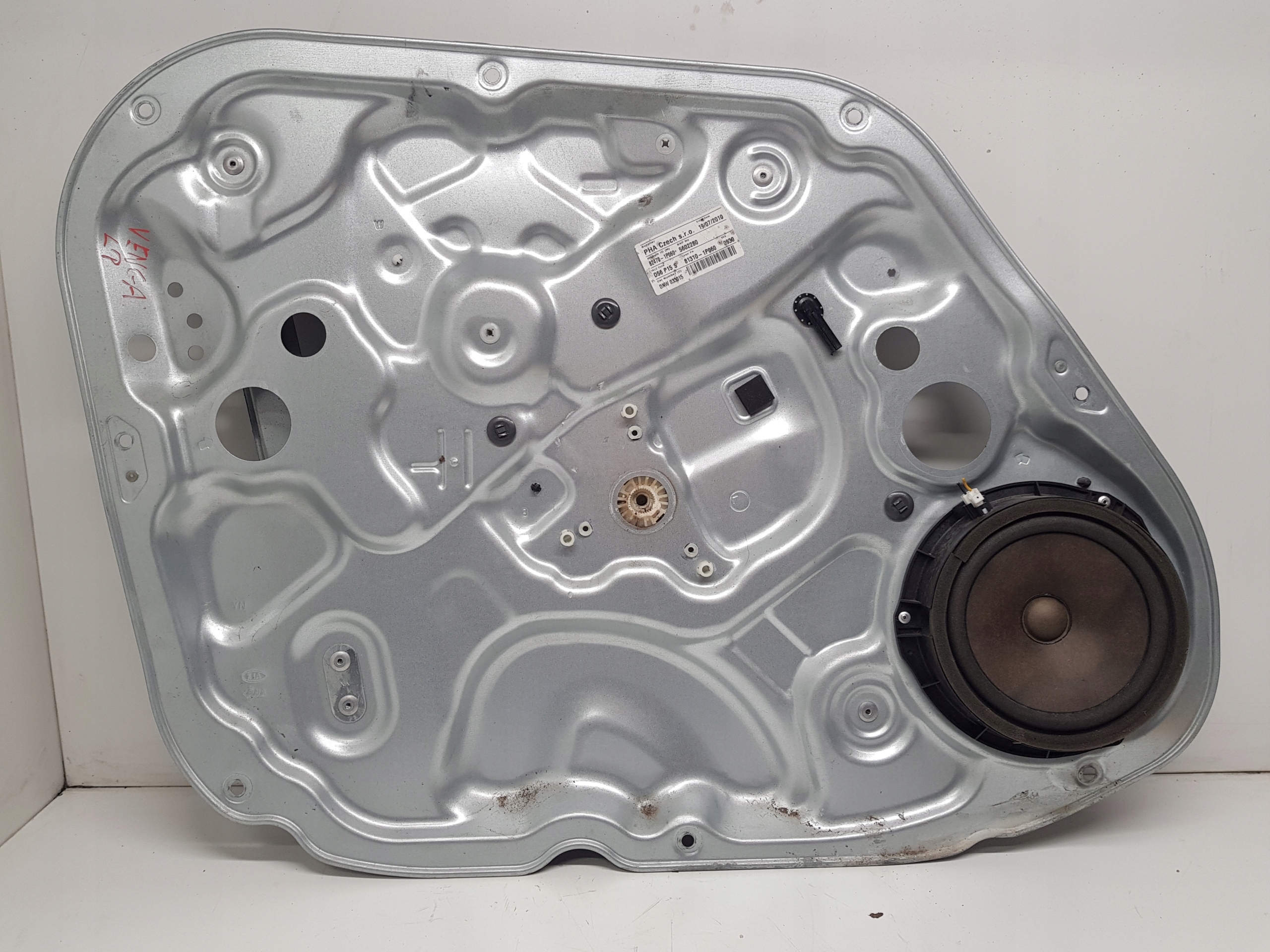 KIA VENGA IX20 mechanism window regulator left front 2009