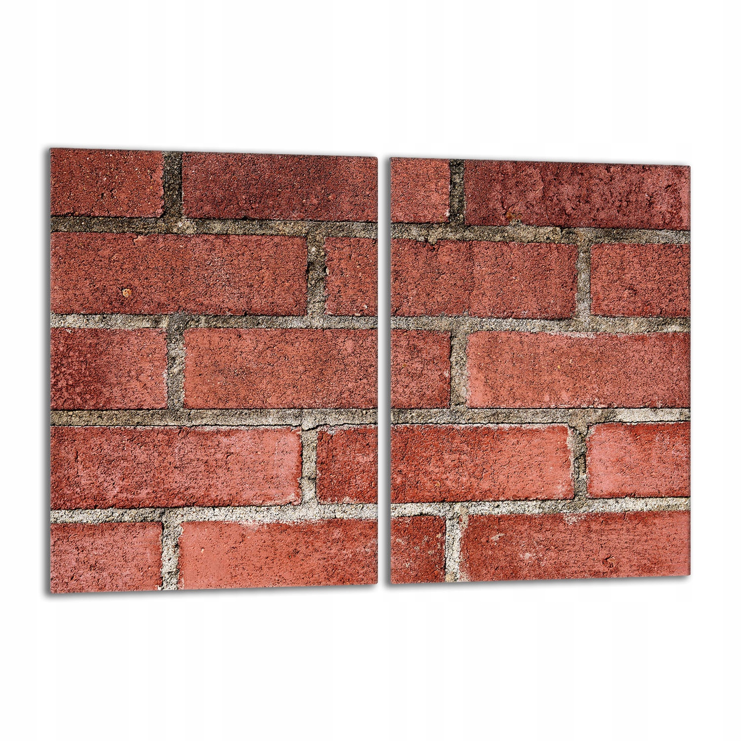 Skleněná ochranná deska na sporák 2x40x52 Cihla Do Kuchyně