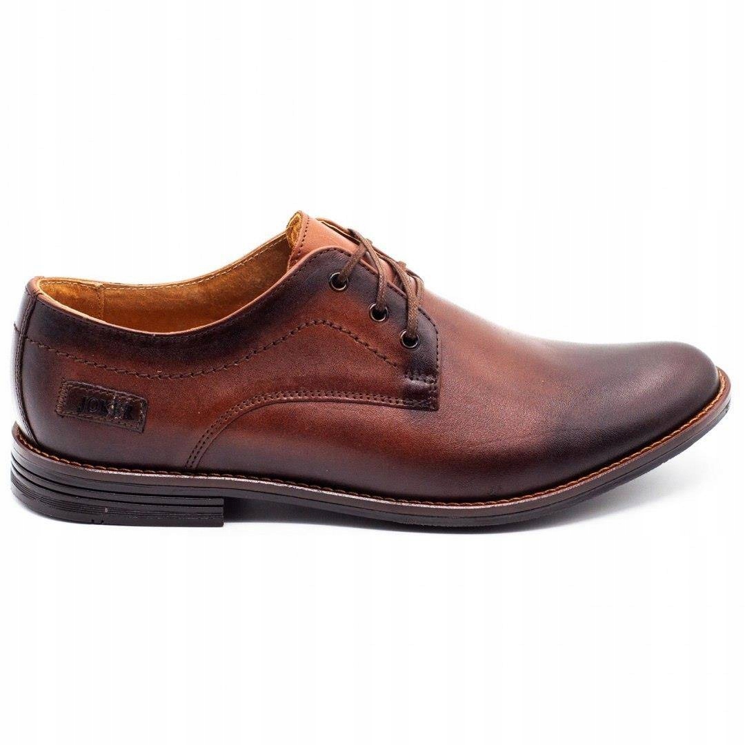

Buty męskie skórzane wizytowe 328 brązowe 40