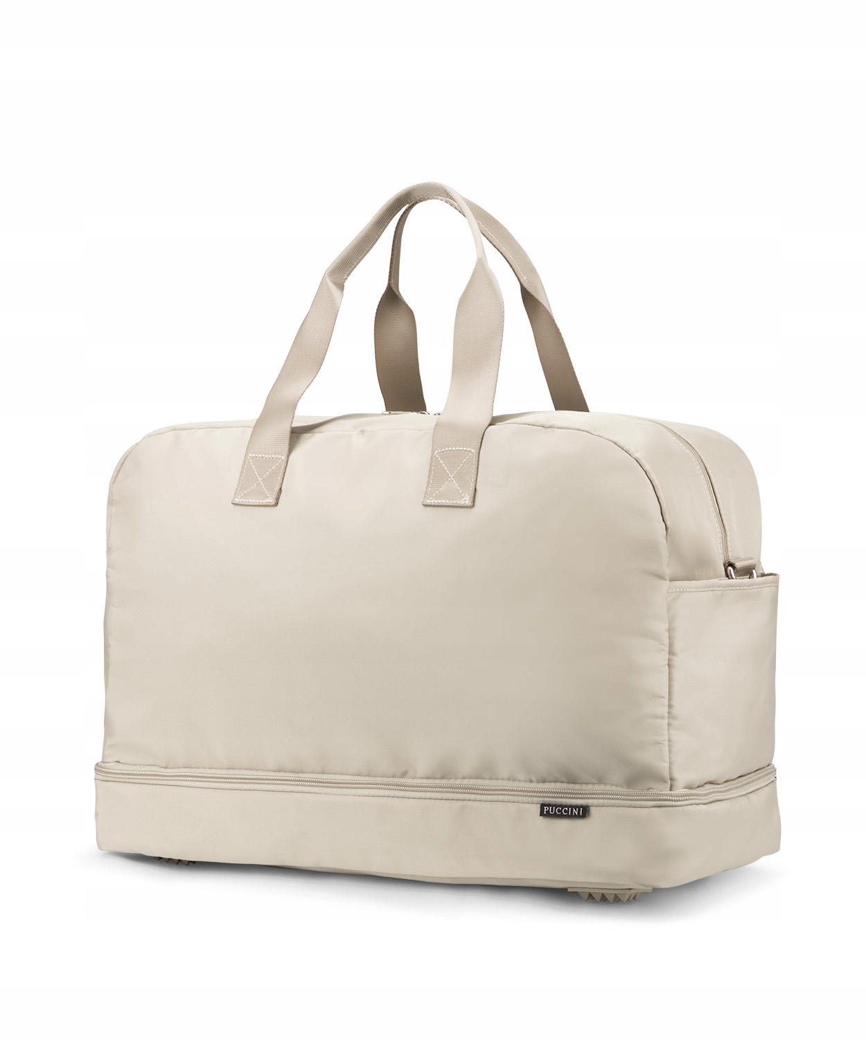 Velká tréninková sportovní taška pro posilovnu Fitness Puccini Béžová TD241-6A