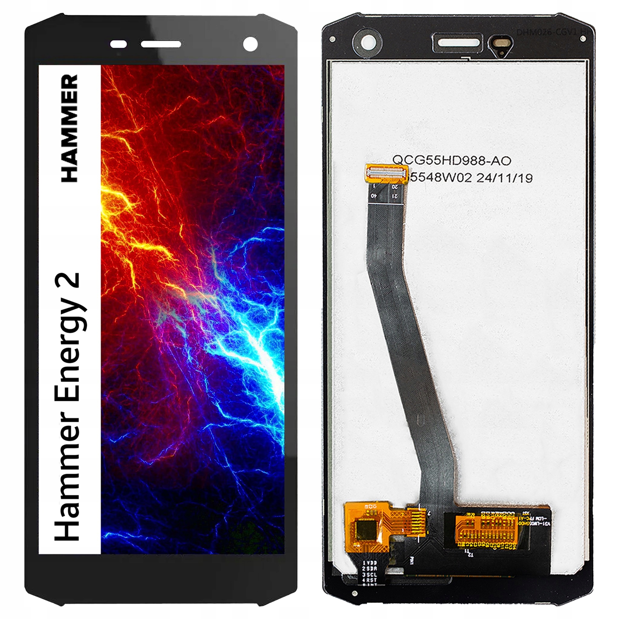Wyświetlacz do Hammer Energy 2 Ekran LCD