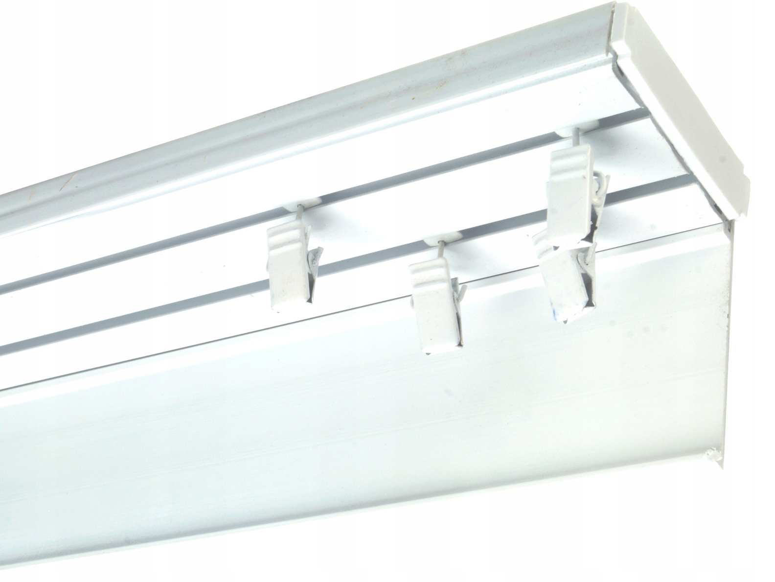 SZYNA SUFITOWA PCV II OSŁONA ALUMINIUM 8 cm 370cm Stan opakowania oryginalne