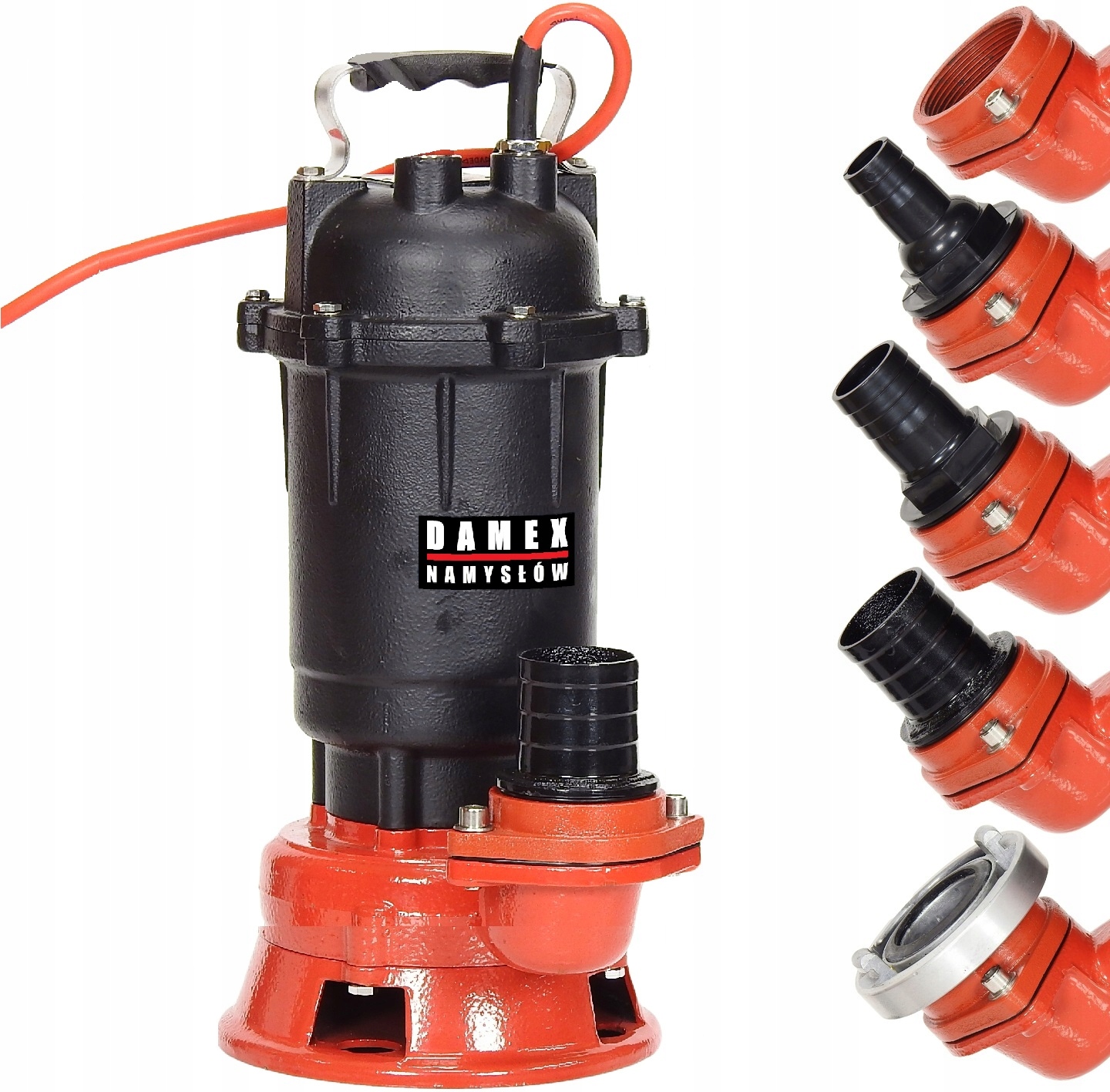 Pompa P3000 Do Wody Brudnej Ścieków Szamba Rozdrabniacz 100%MIEDŹ Żeliwna