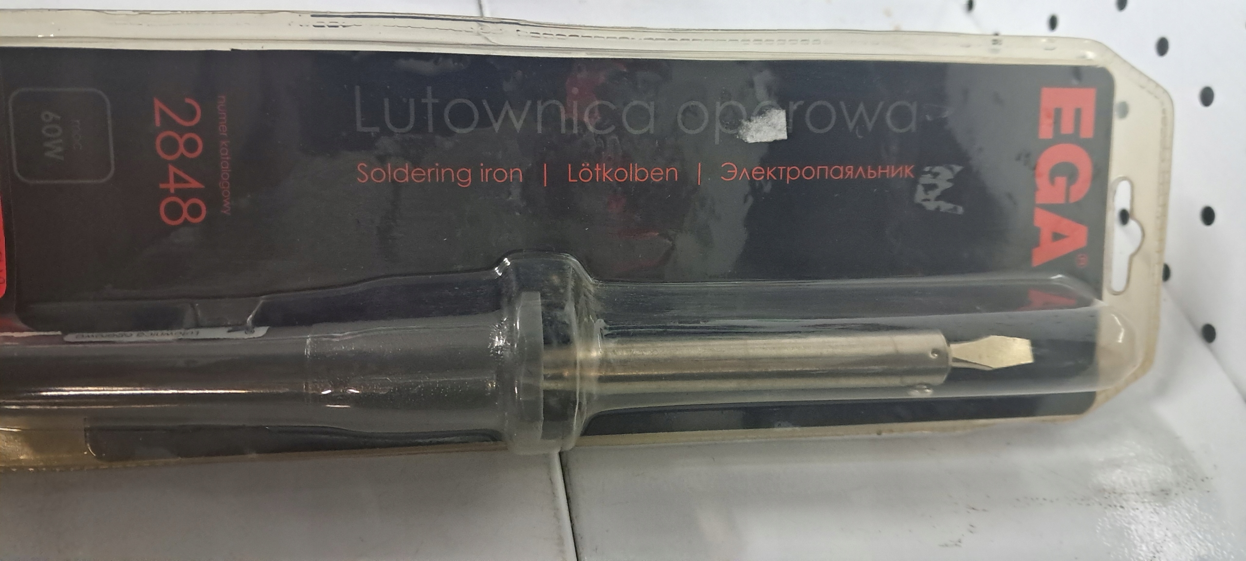 Lutownica grzałkowa oporowa 60 W EGA 2848
