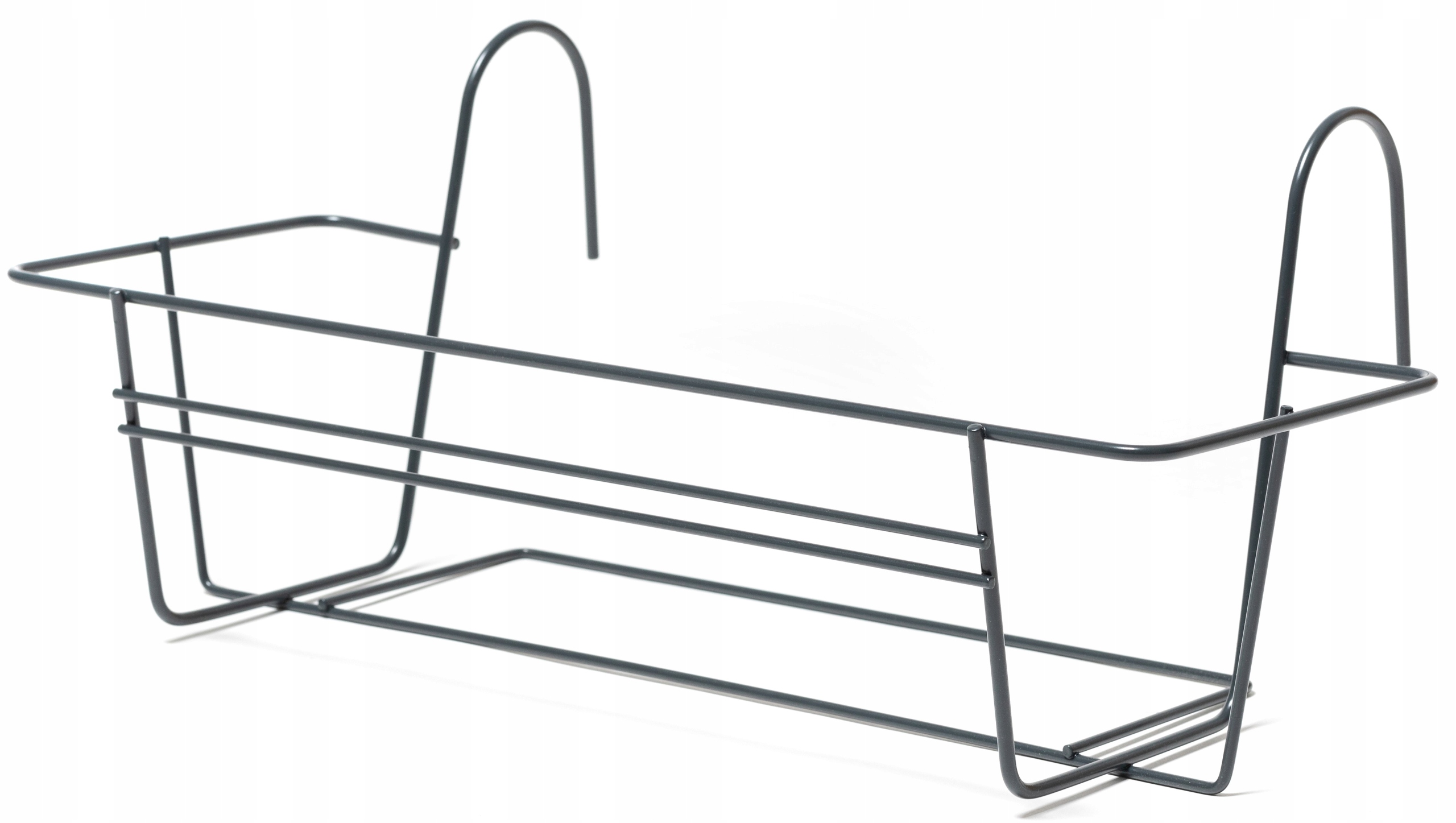 UCHWYT BALKONOWY WIESZAK KOSZ KOSZYK NA DONICE ROŚLINY SKRZYNIE BALKON 49 Marka inna