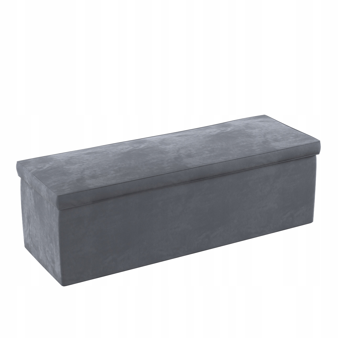 Čalouněná skříň grafitově šedá velvet 90 cm