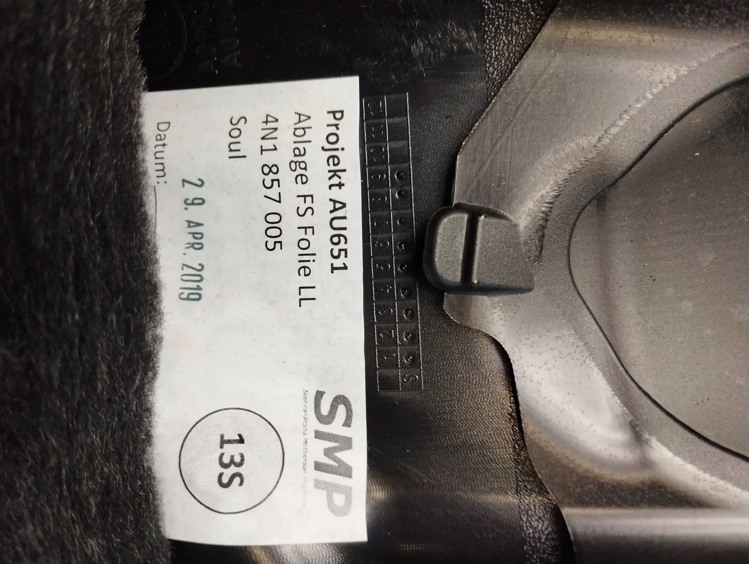 Audi A8 4N D5 Kryt pod volant 4N1857005
