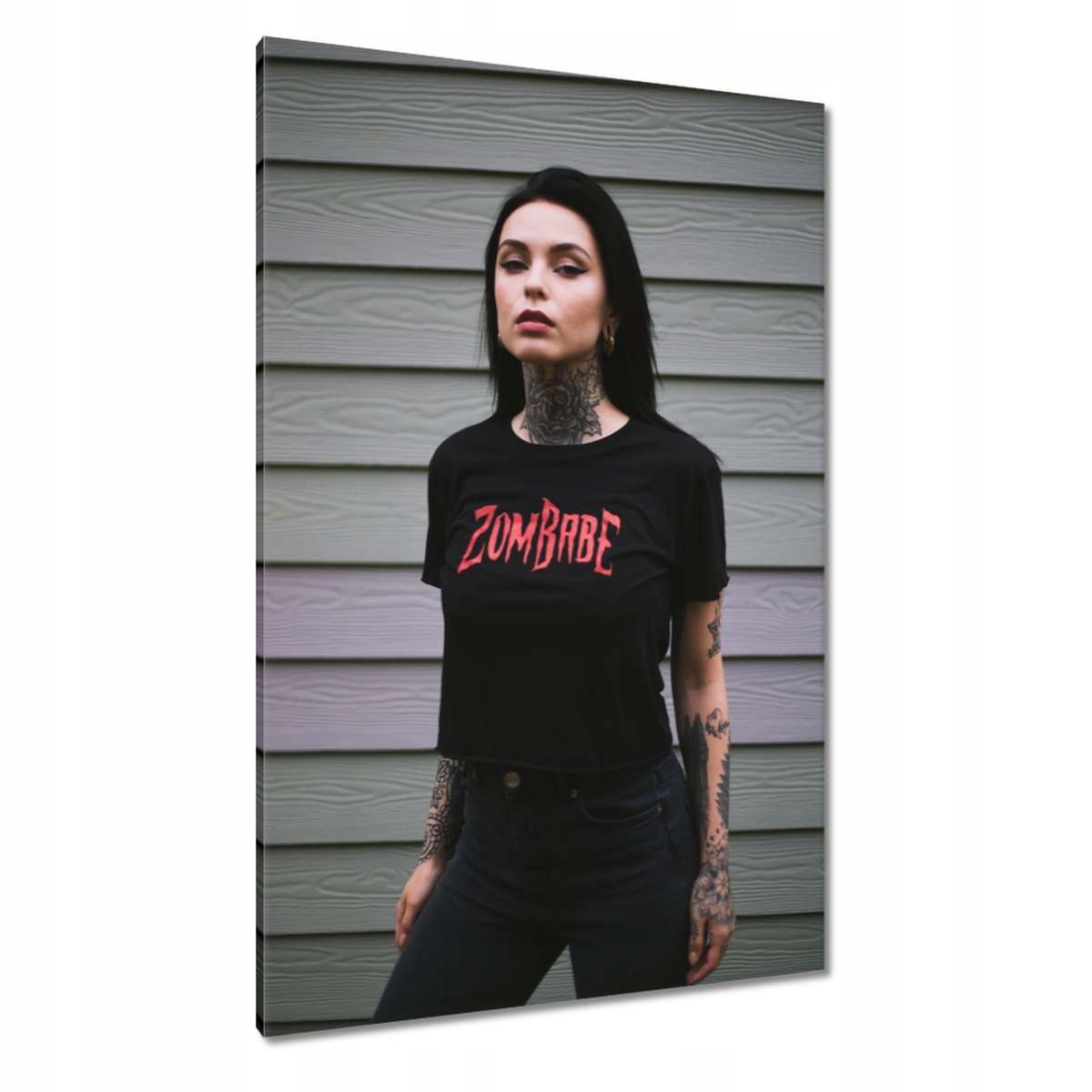 Obrazy 80x120 Pěkné ženy Kočky Babičky