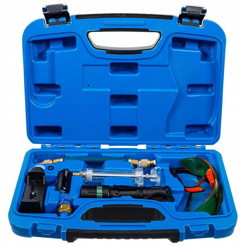 Uv svítilna pro detekci netěsností s příslušenstvím pro klimatizaci Bgs