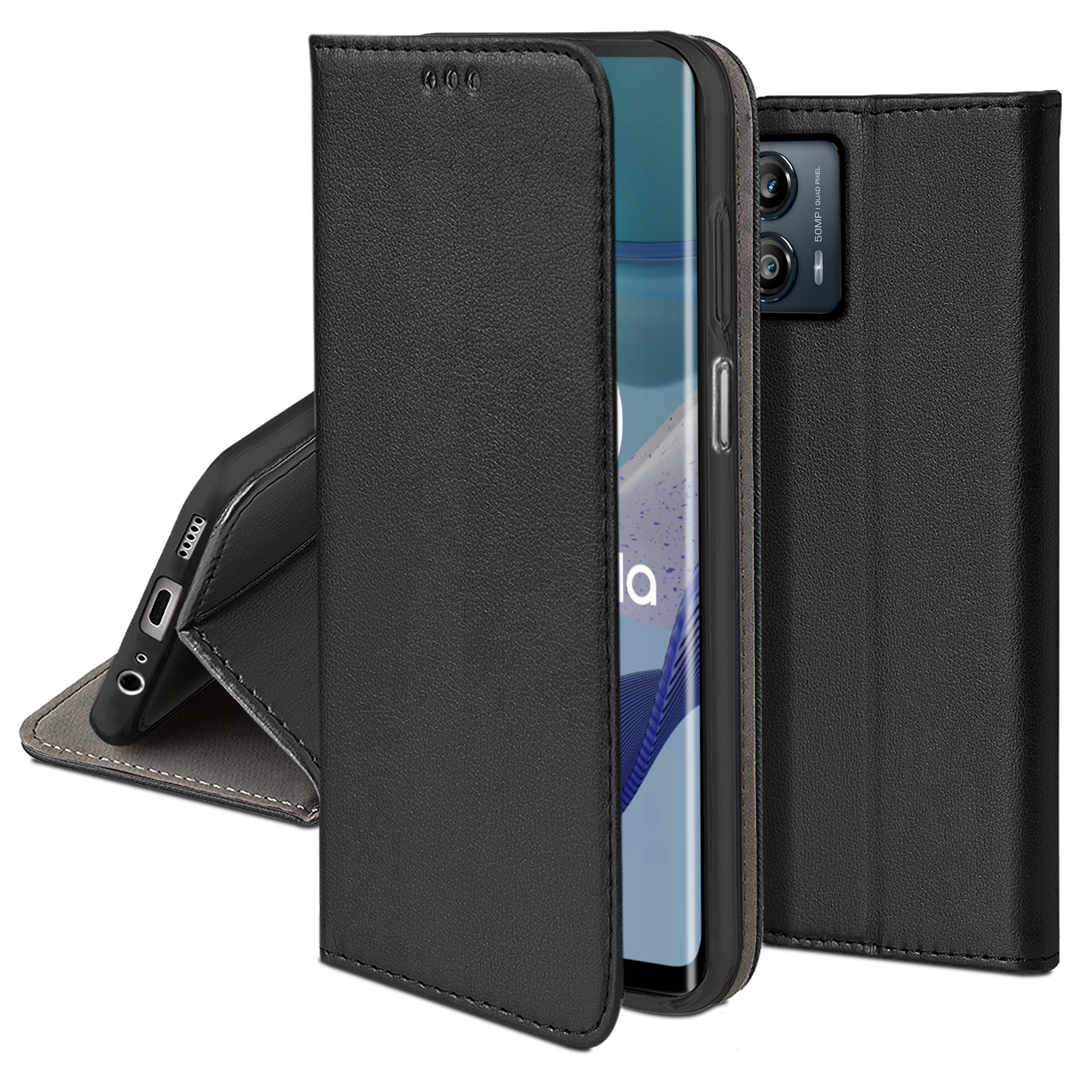 

Etui do Motorola Moto G53 5G Magnet Case Szkło