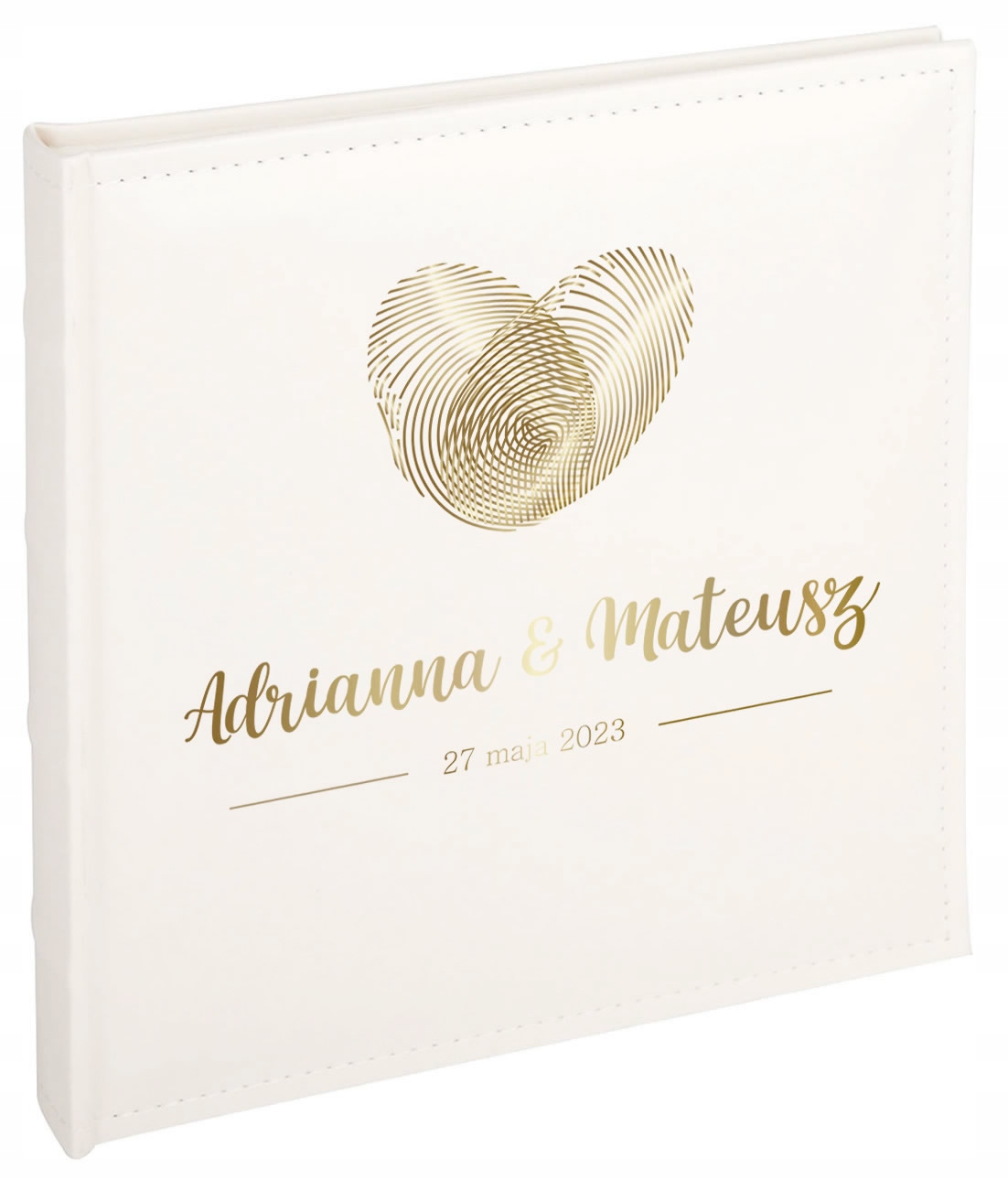 Personalizowany album do zdjęć ślubnych 10 kart Kraina Albumów