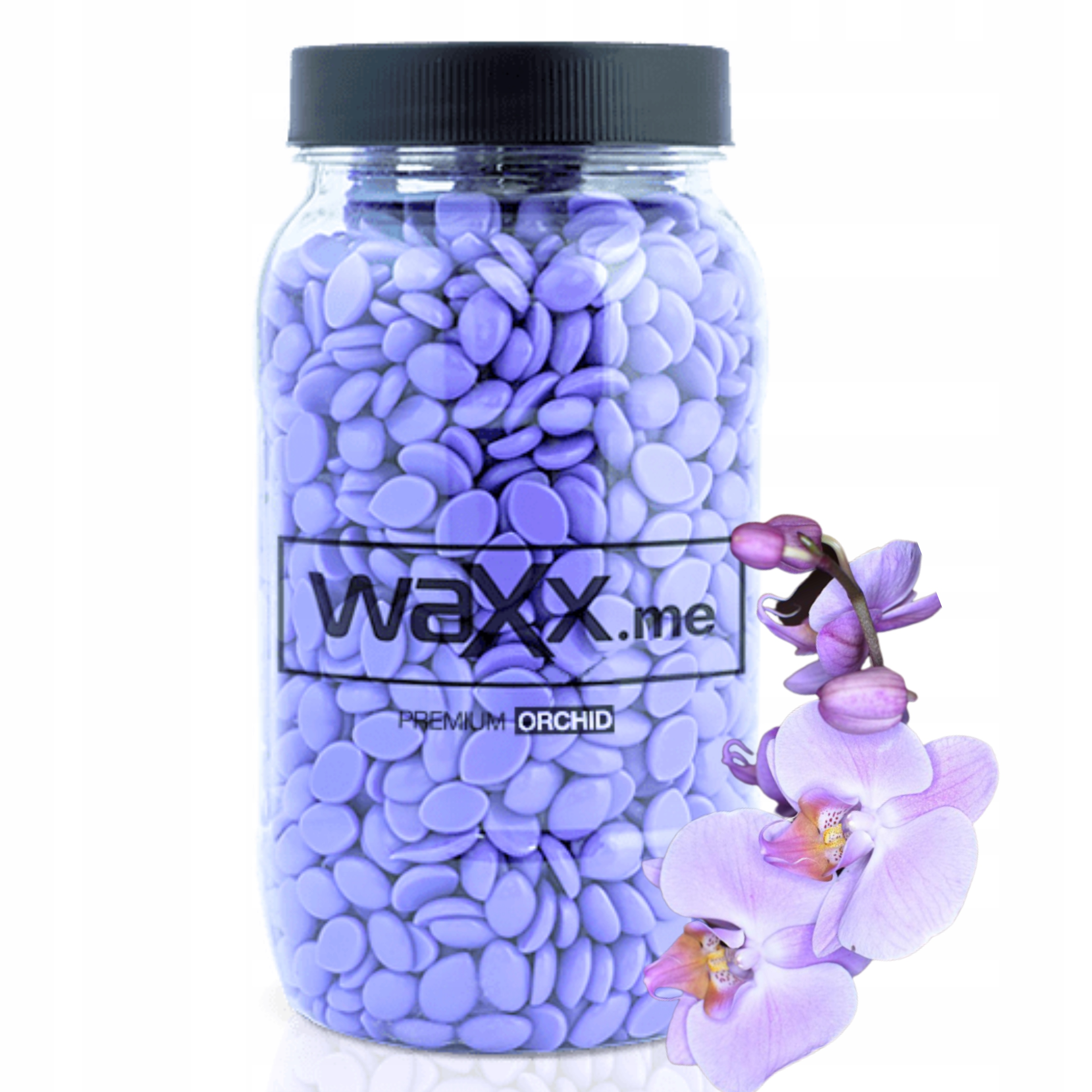 BEZPASKOWA depilacja----wosk Waxx.me ORCHIDEA 380g