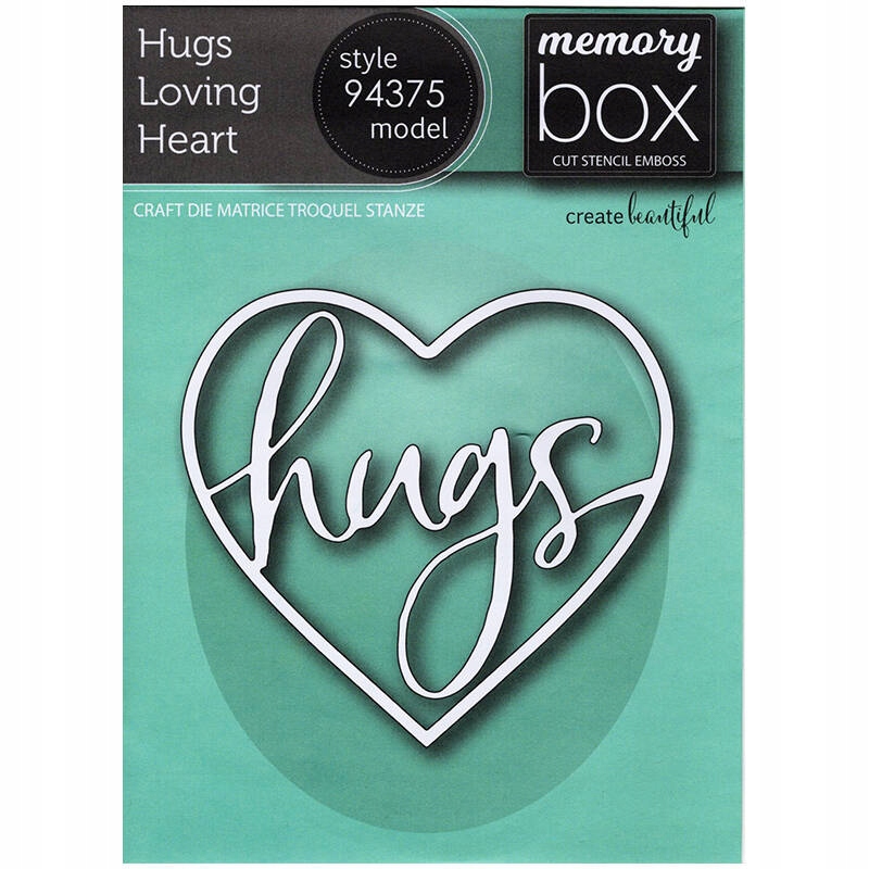 Vykrajovátka Memory Box Hugs Loving Heart