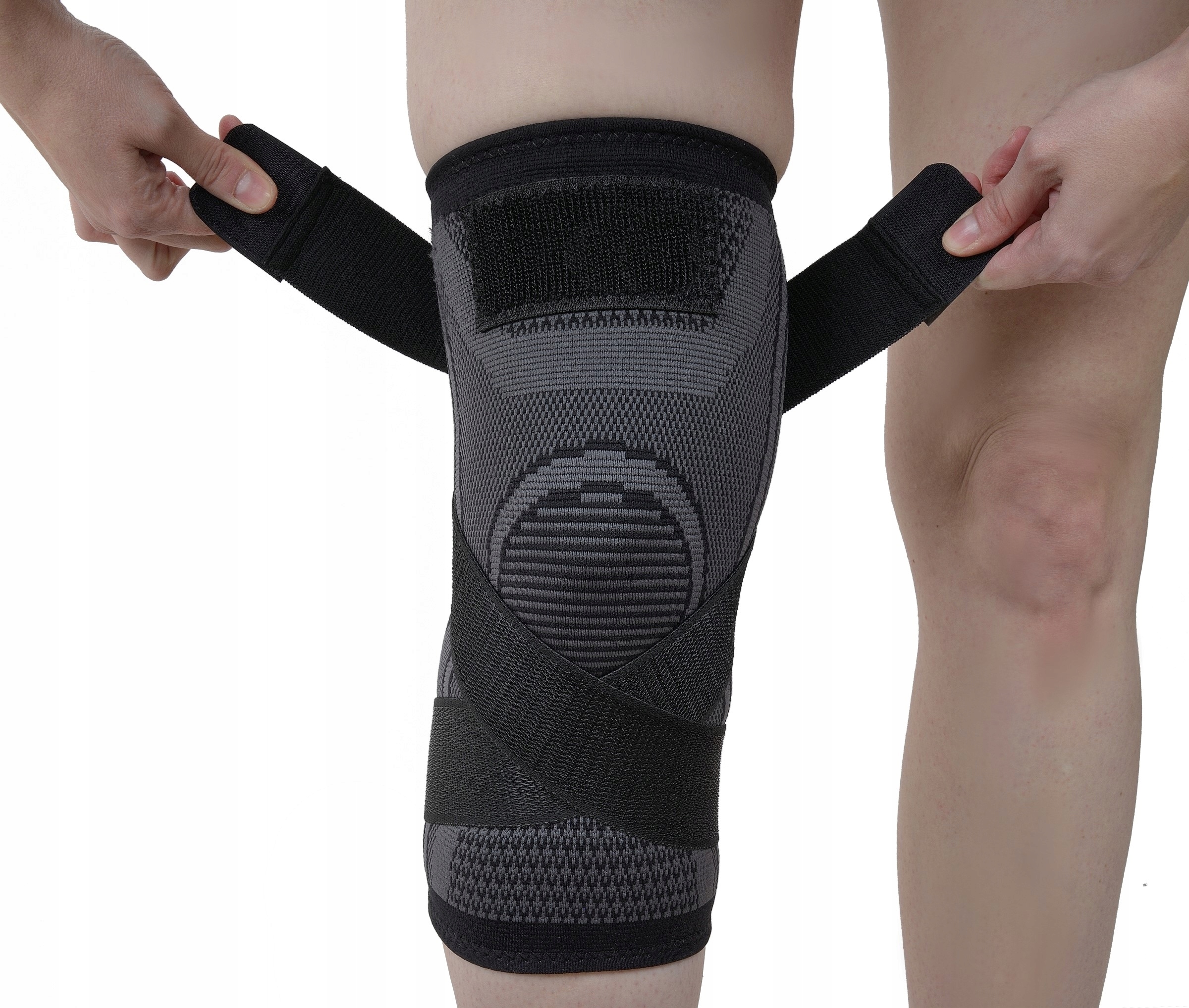 Stabilizator kolana ściągacz opaska zestaw 2 szt. L Rozmiar L