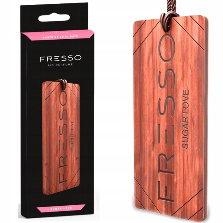 FRESSO zapach zawieszka do samochodu SUGAR LOVE