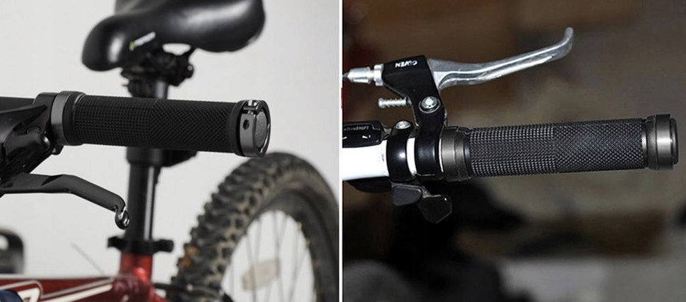 Chwyty Gripy Rowerowe Rączki do Kierownicy Roweru Nakładki Antypoślizgowe Stan opakowania oryginalne