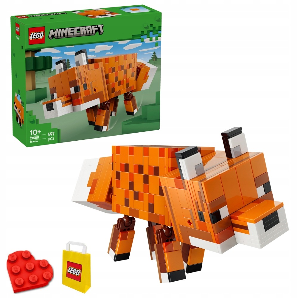 Lego Minecraft 21588 Liška