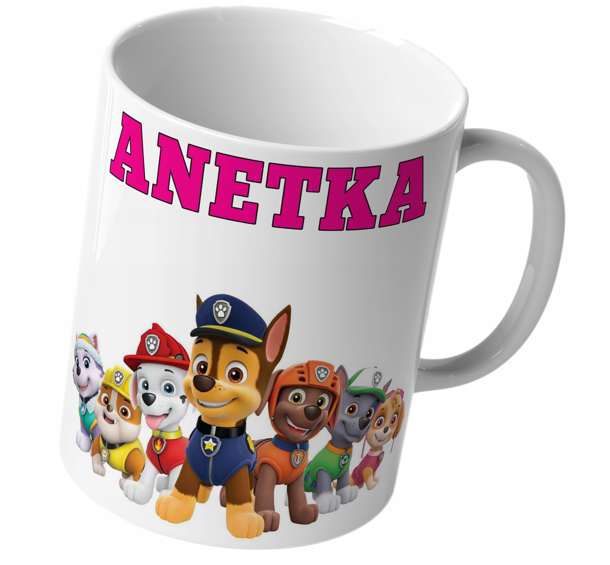 

Psi Patrol Kubek 330 ML Upominek Dziecko+imię