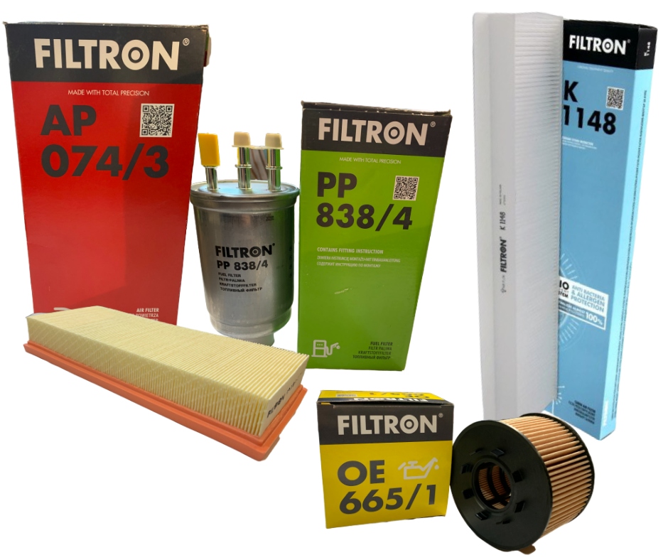 

Zestaw Filtrów Filtron Ford Mondeo MK3 2.0 Tdci