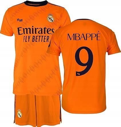 Strój Piłkarski Dziecięcy Komplet Mbappe 9 Koszulka Spodenki T-6