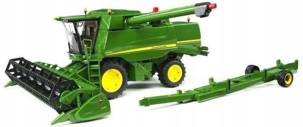 KOMBAJN ZBOŻOWY JOHN DEERE T670I, BRUDER