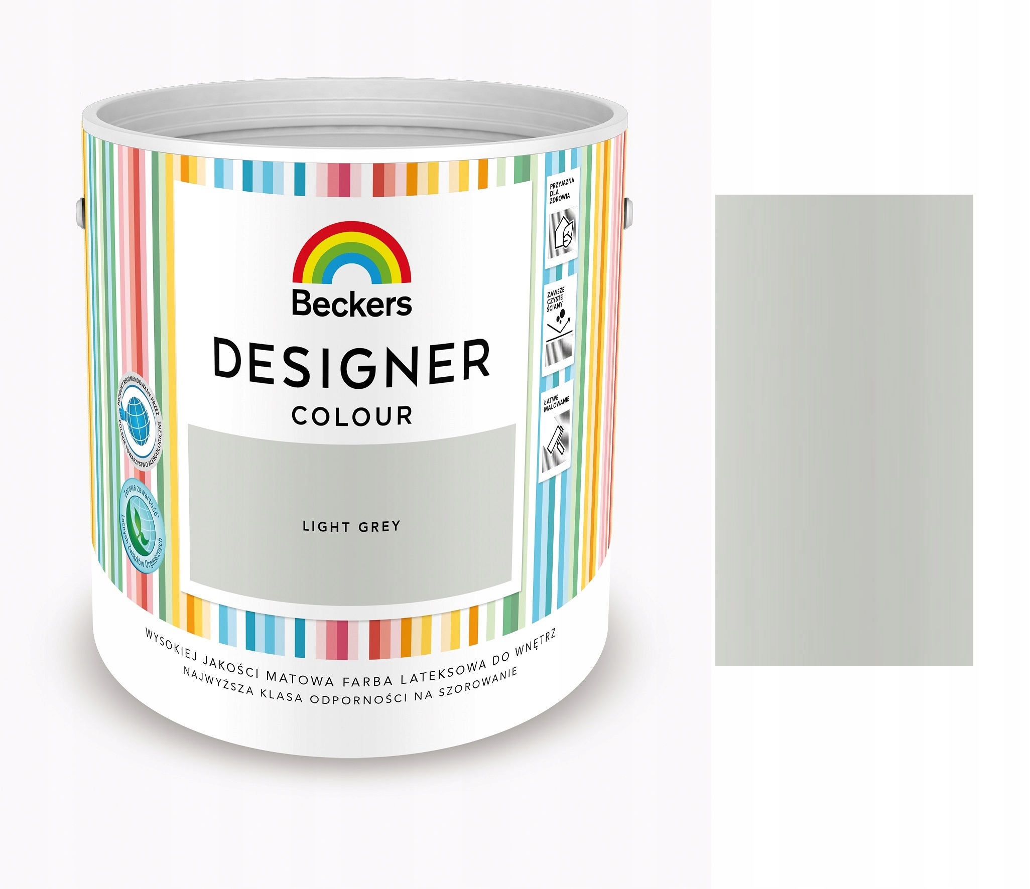 Beckers Farba Designer Colour Light Grey 2.5L