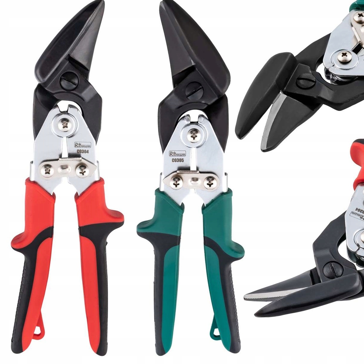 Richmann Nożyce do blachy Lewe i Prawe 250 mm