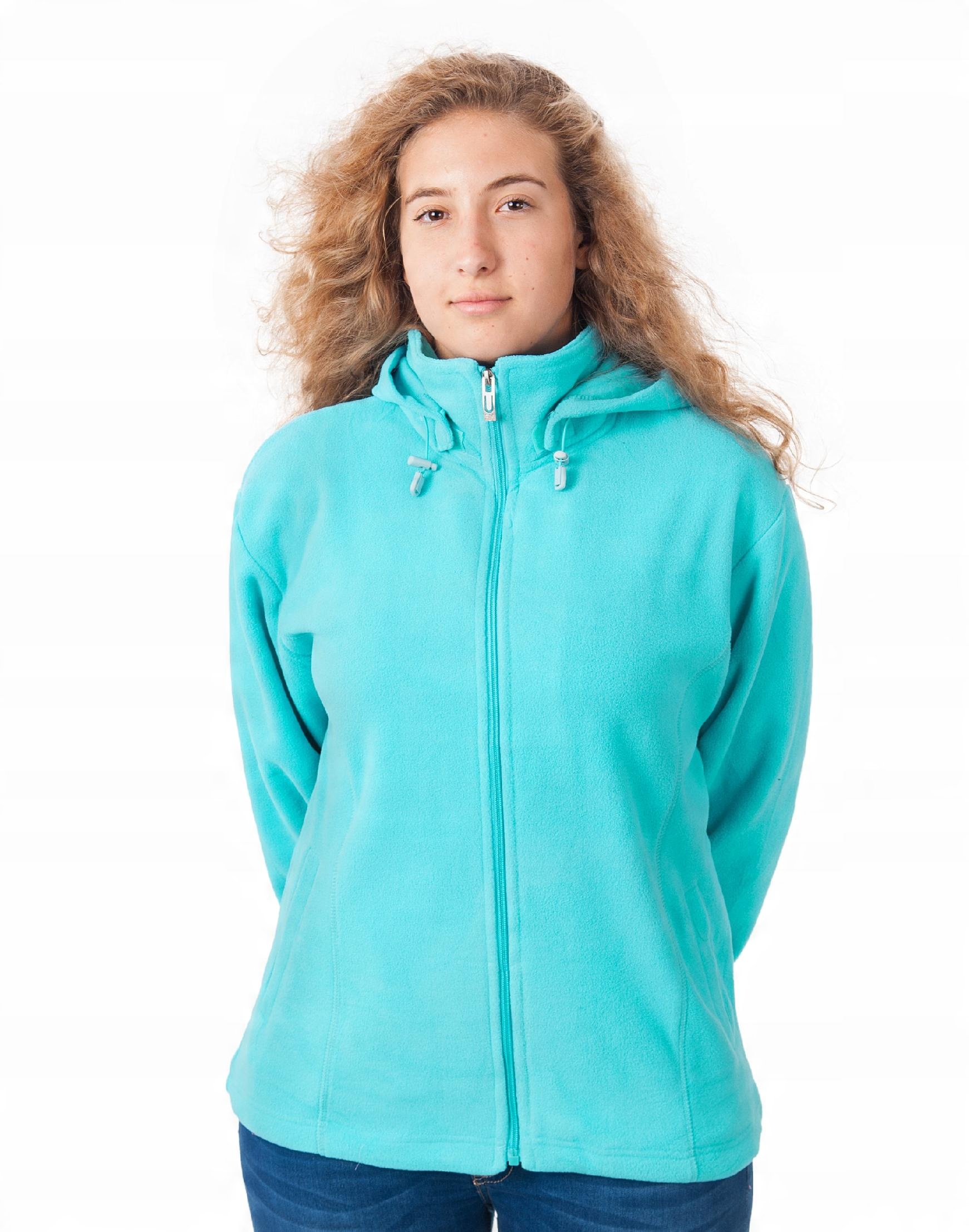 

Bluza Polarowa Damska Polar Damski 557 r M turkus
