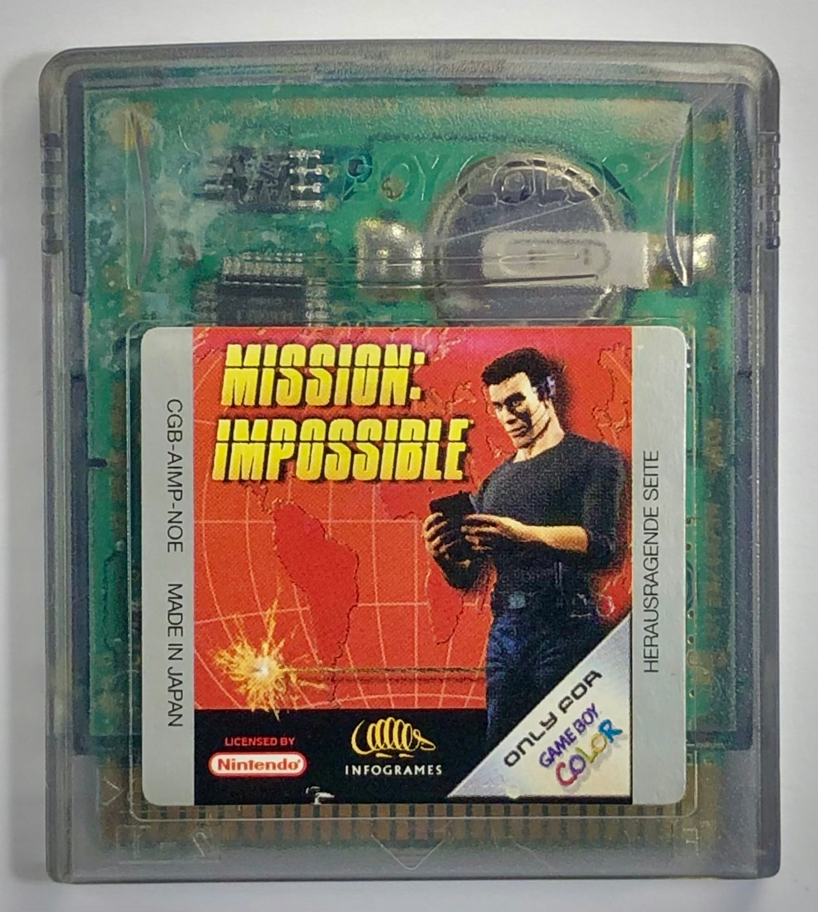 MISSION IMPOSSIBLE Game Boy Color Nintendo RETRO Platforma Nintendo Game Boy Color