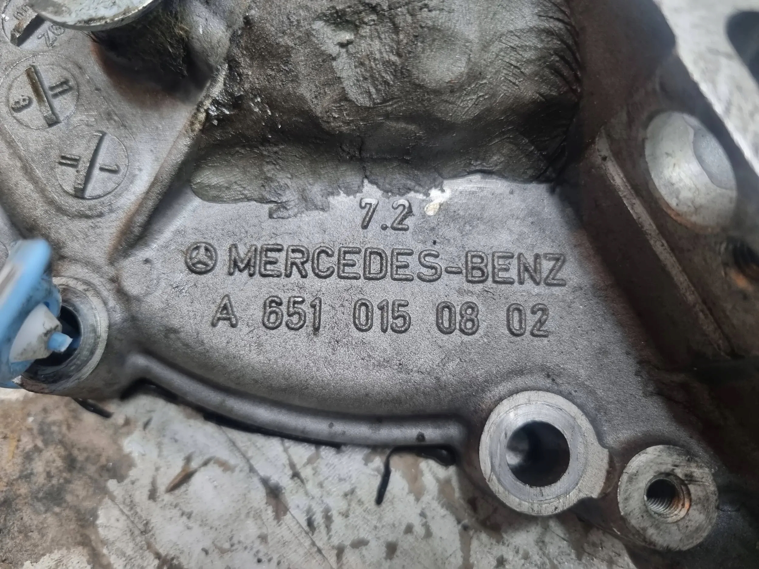 COUVERCLE CARTER DISTRIBUTION A6510150802 MERCEDES SPRINTER W906 2.2 CDI