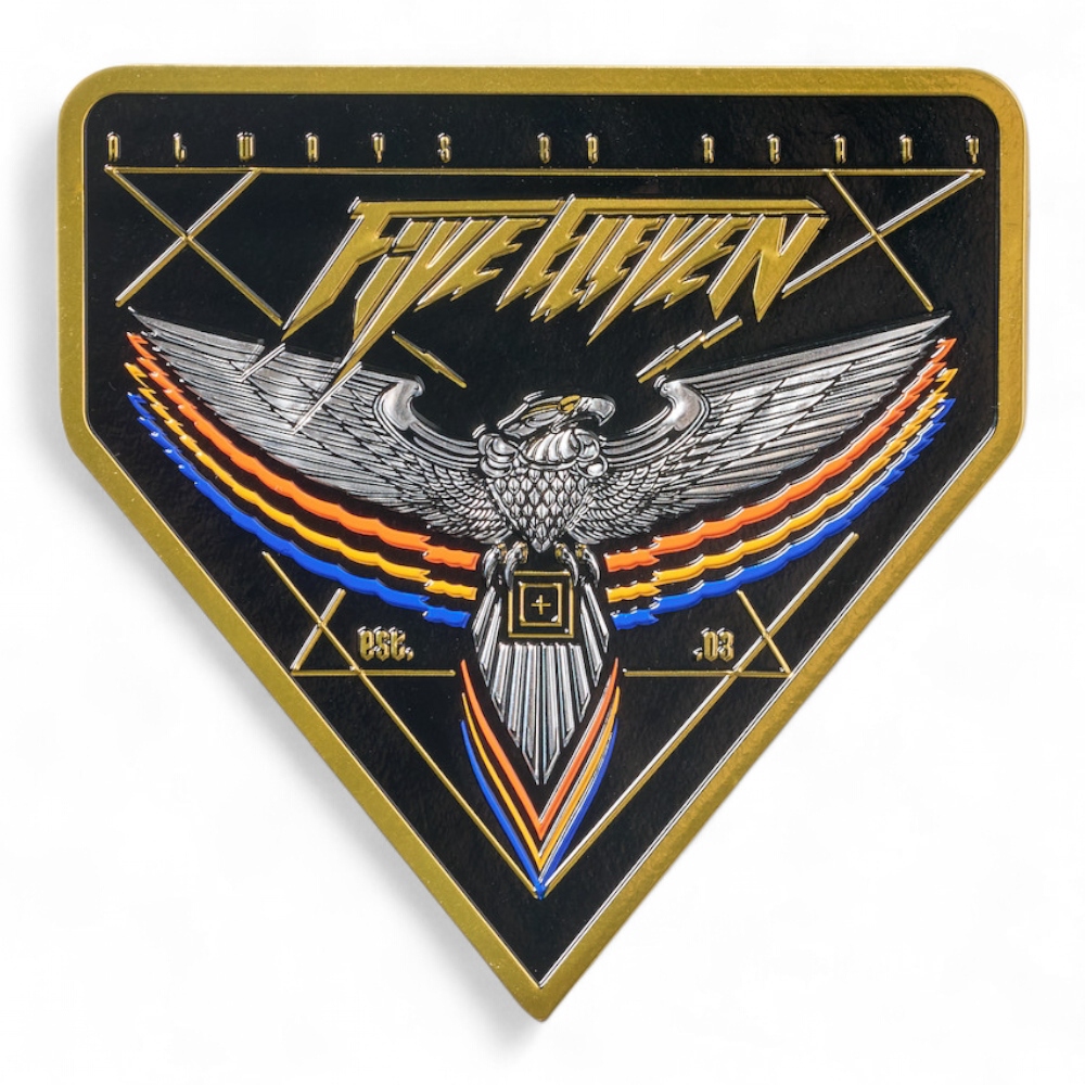 Patch 5.11 Chrome Eagle Patch kolor: Multi
