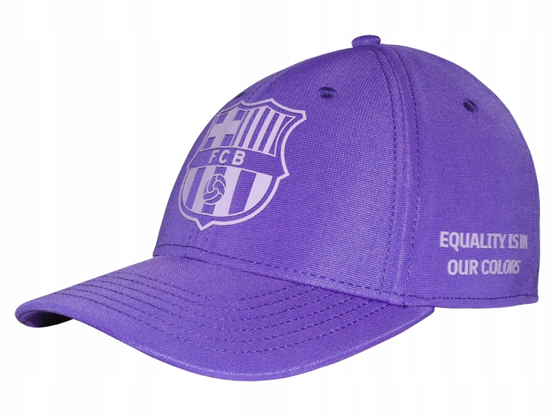 Czapka Z Daszkiem Fc Barcelona Młodzieżowa Męska Lila Fioletowa New Color