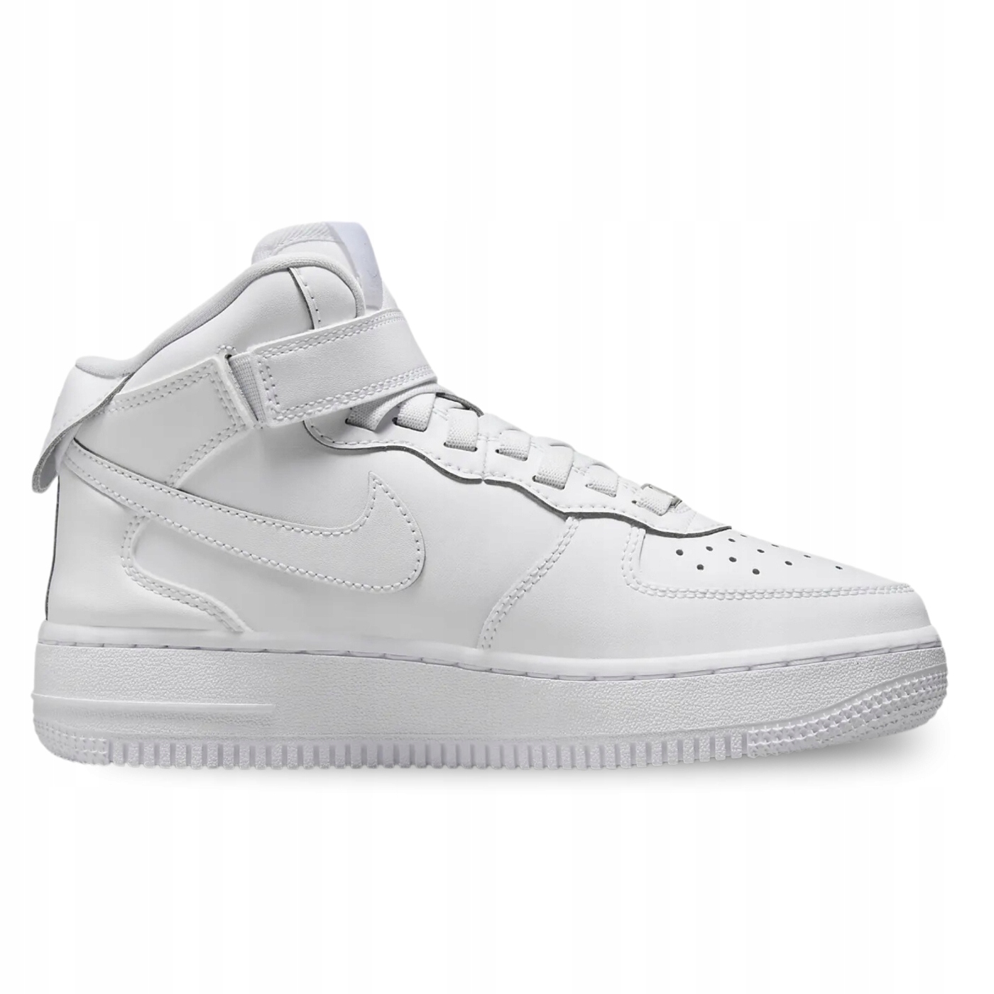 Nike Air Force 1 '07 MID bílé vysoké nad kotník Dámské sportovní tenisky