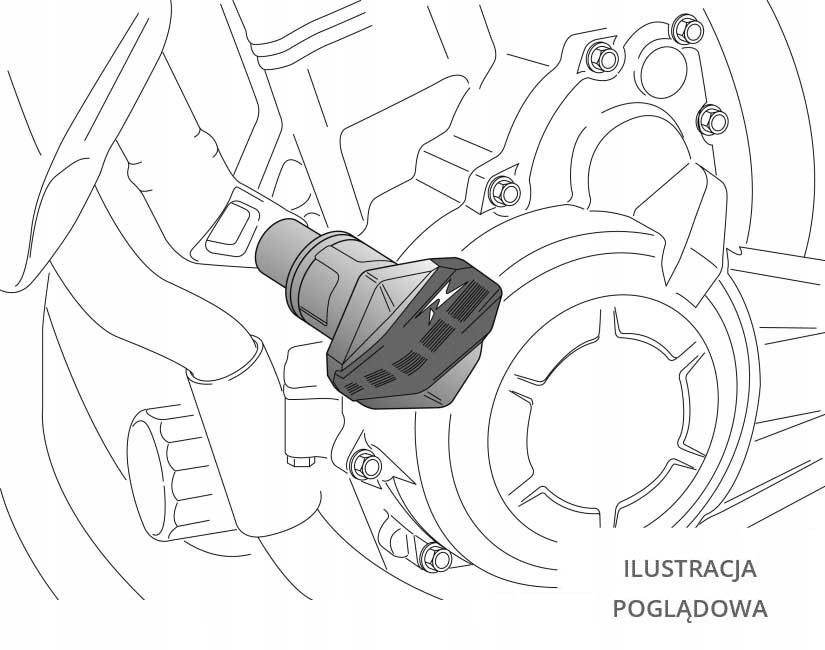 PUIG 1877N crash pady Yamaha R6 03 05