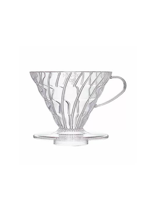 Plastikowy dripper HARIO V60-02 przeźroczysty