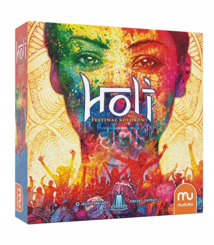 Muduko Gra planszowa Holi. Festiwal kolorów