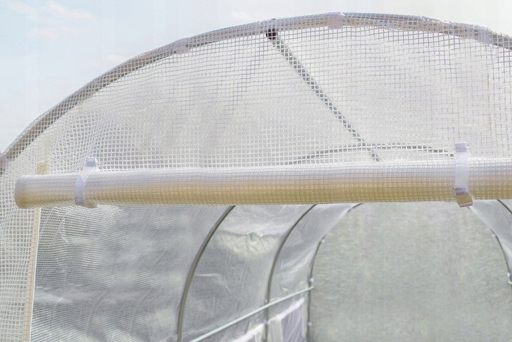 MOCNA FOLIA NA TUNEL OGRODOWY 2x3x2 WZMACNIANA FOLIA ZAMIENNA 3x2 BIAŁA Długość (cm) 300 cm