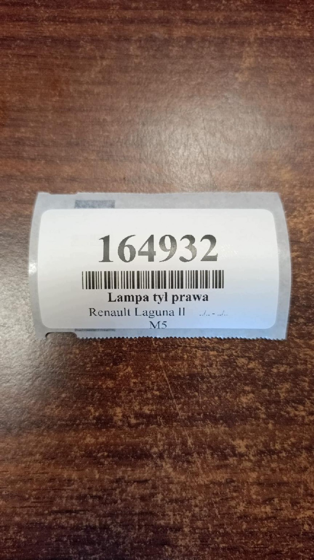 RENAULT LAGUNA II KOMBI light right rear part 8200002472