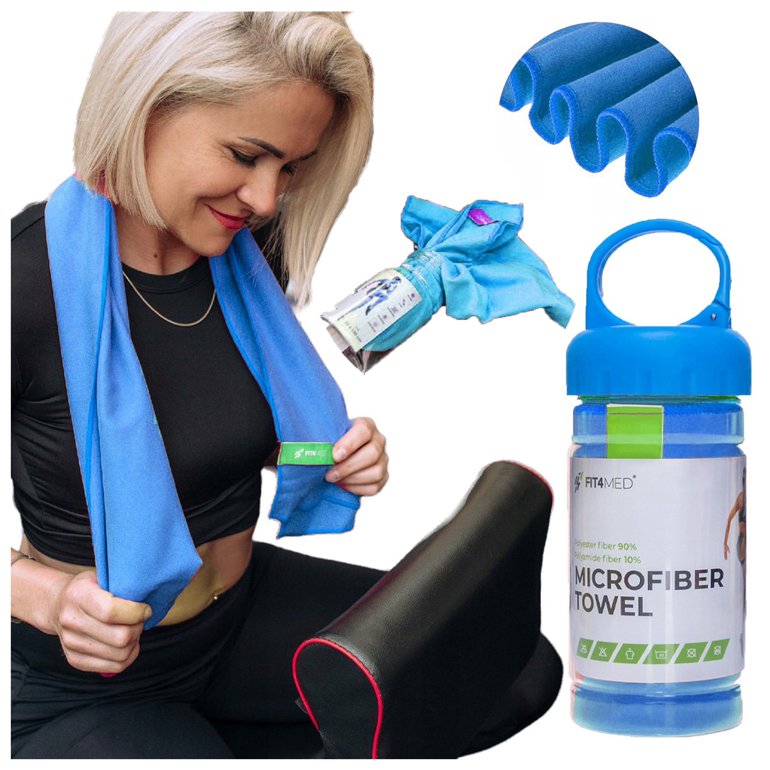 

Chłodzący Szybkoschnący Ręcznik Microfibry 100X30