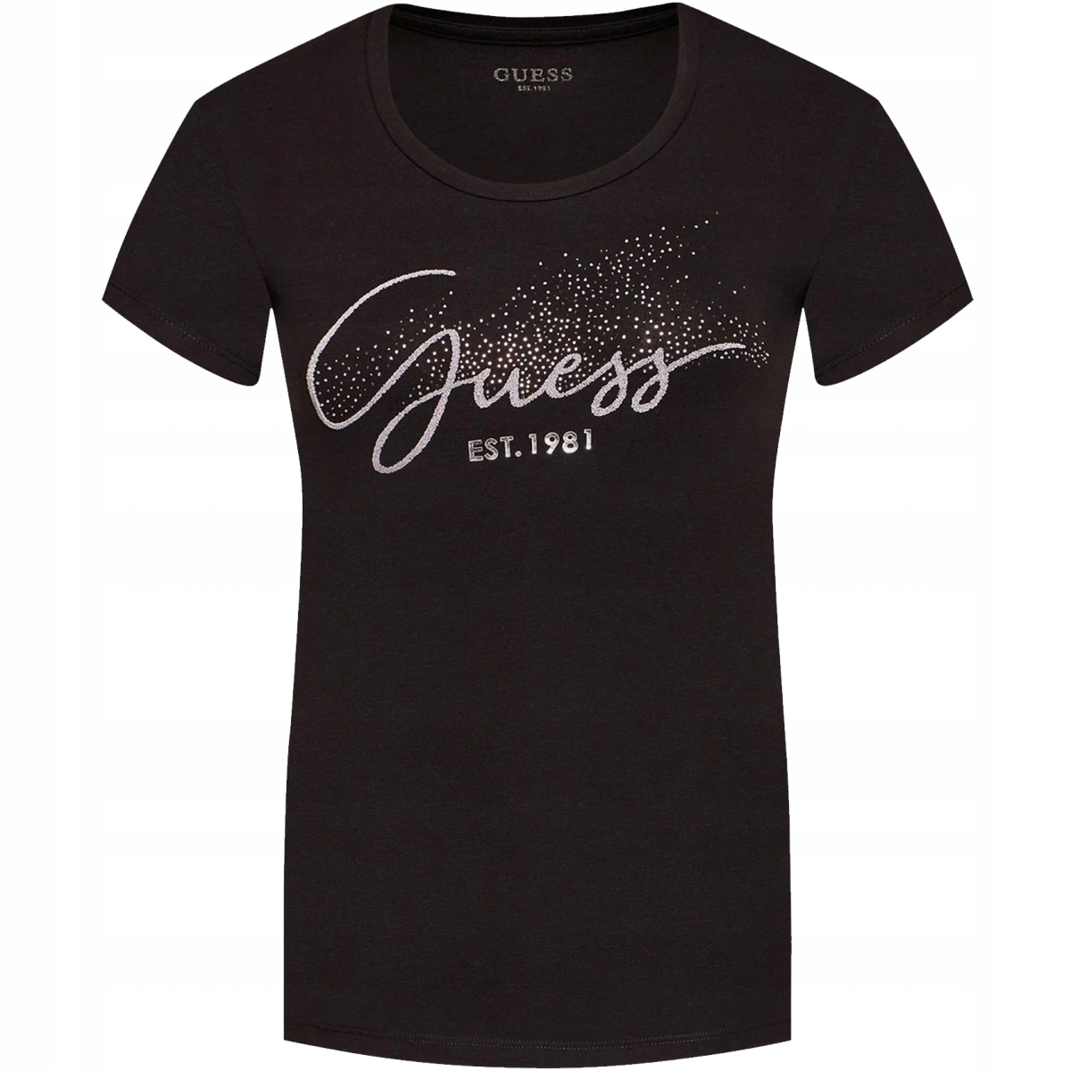 

Guess t-shirt damski czarny logo oryginał M