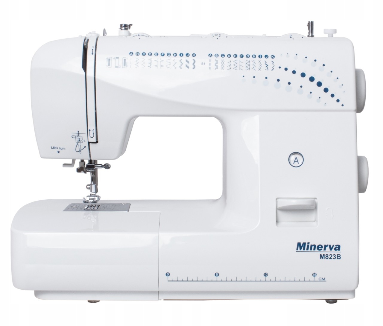 Maszyna do szycia Minerva M823B 70W 850 obr/min 23 Ściegów