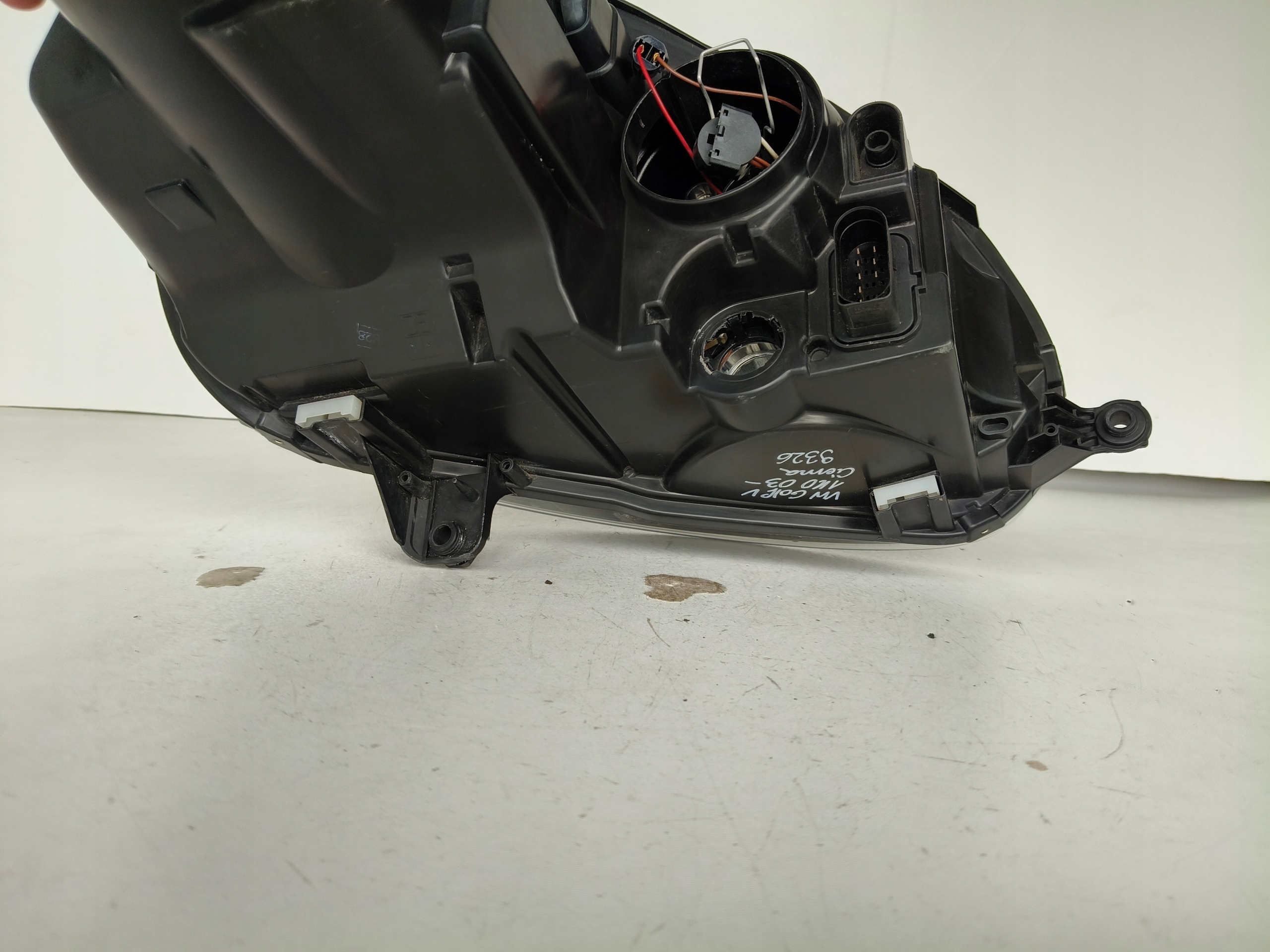 light left REFLEKTOR VW GOLF V 5 1K 1K0 03- black