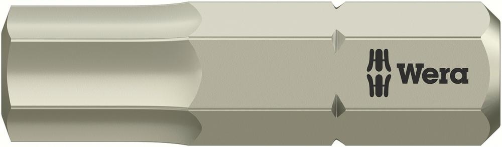 

Bit do wkrętów stal nierdzewna Hex 6x25mm Wera