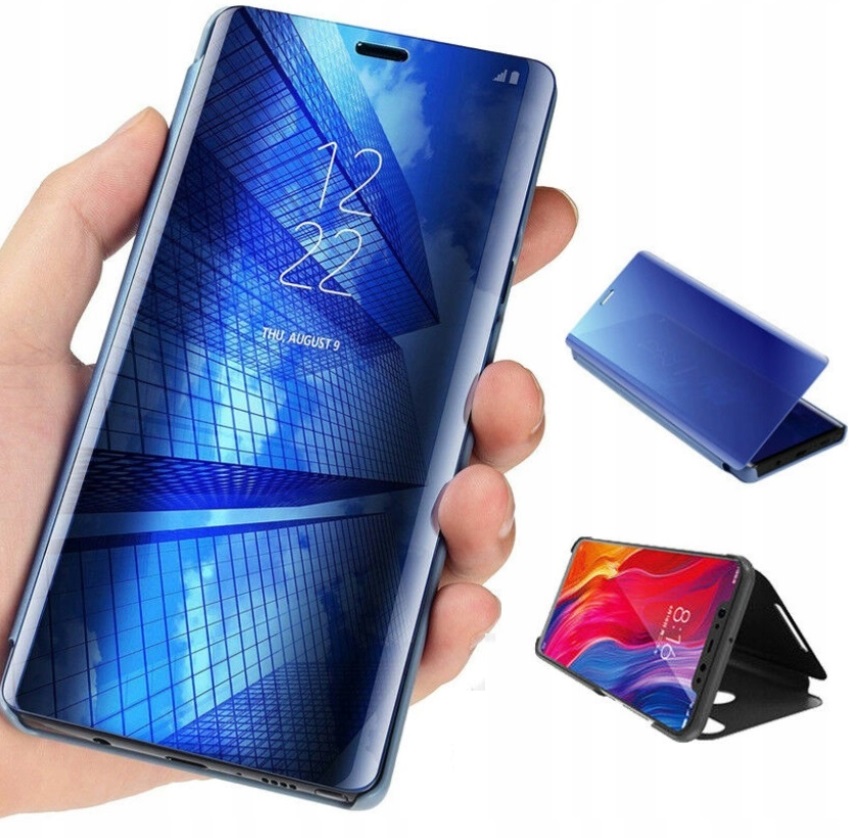 

Etui Clear View Cover +szkło do Samsung Galaxy A40