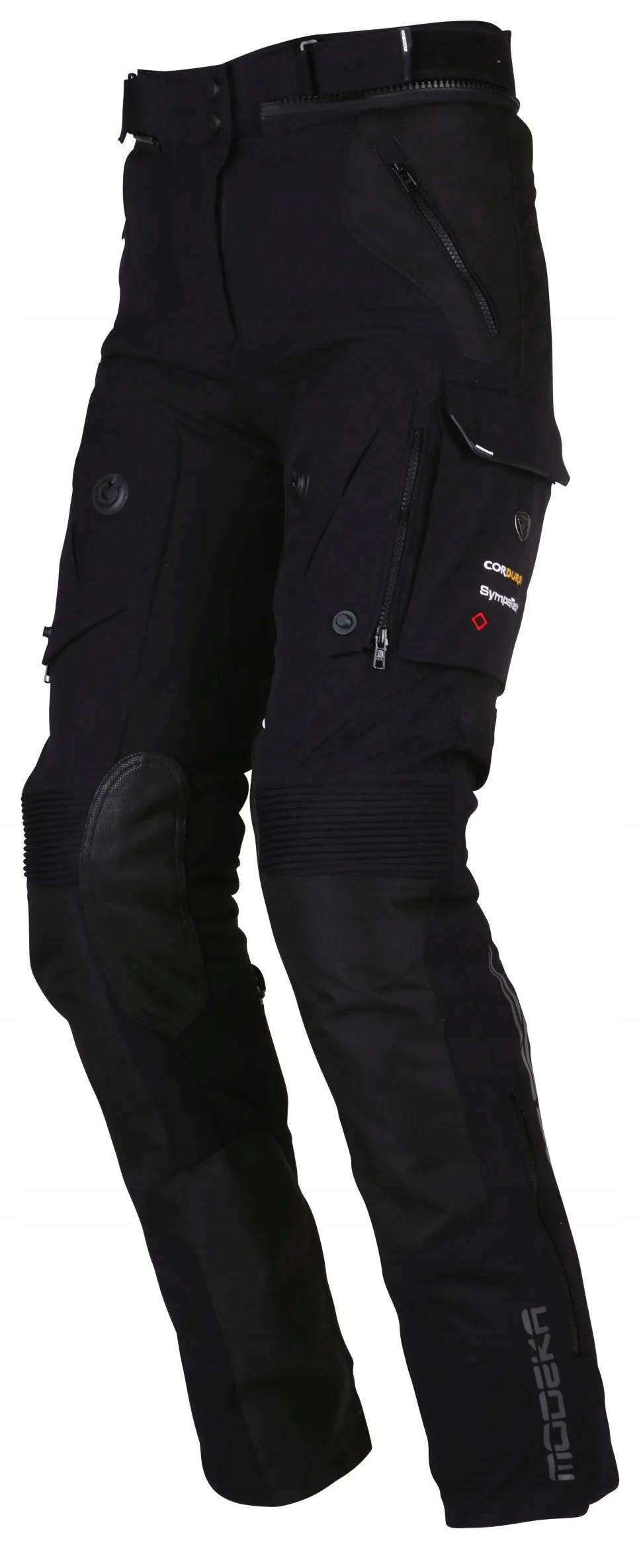 Modeka Panamericana II Black Textilné Motocyklové Nohavice Čierne Dámske